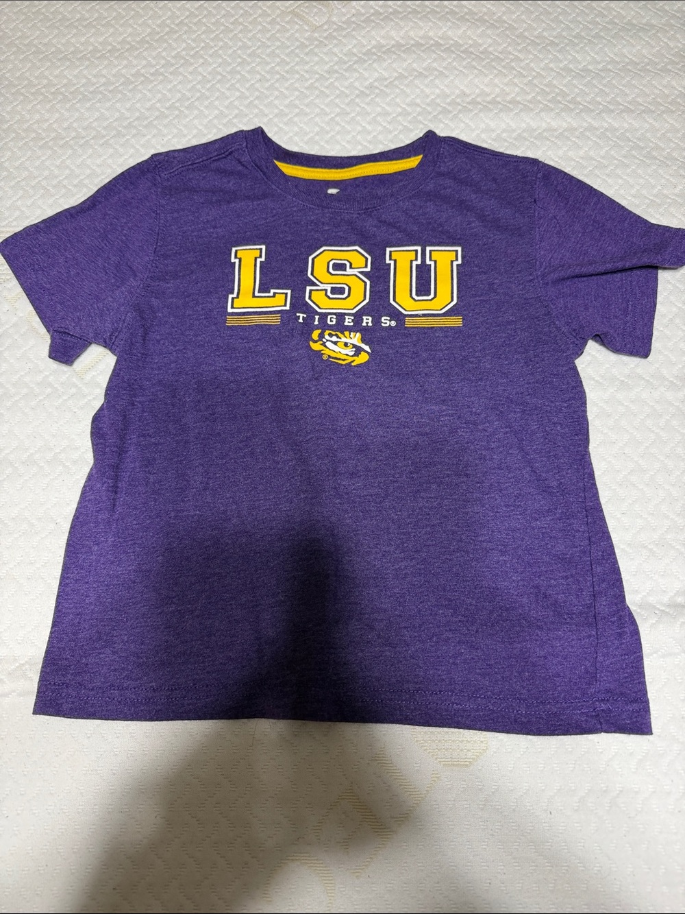 LSU Tigers Kids' Purple Graphic Tee